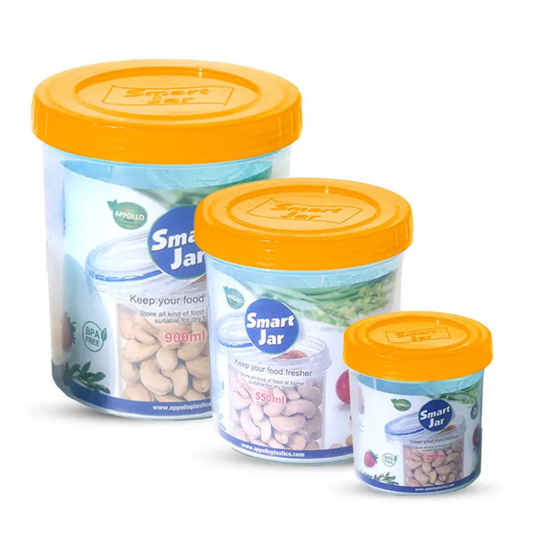 Smart jar 3pcs